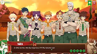 Game&colon; Comrades Camp&comma; Episode 25 - Keitaro is acquitted &lpar;Russian voice acting&rpar;